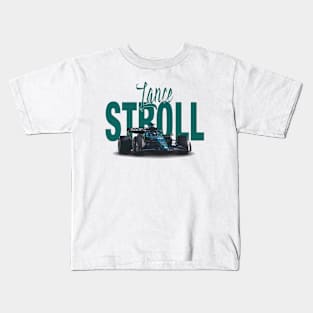 Lance Stroll Racing Car Kids T-Shirt